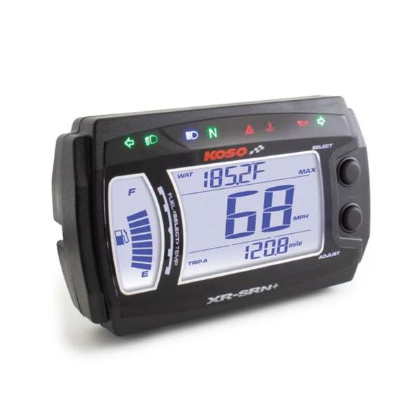 KOSO XR-SRN Cockpit LCD universal digital dashboard ABE