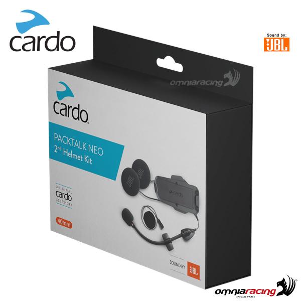Cardo Packtalk Neo JBL accessory audio kit for second helmet