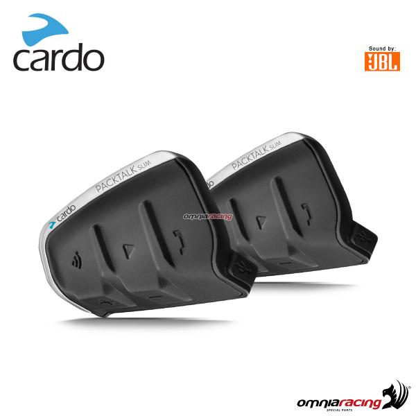 Pts00101 Cardo Scala Rider Packtalk Slim Duo Intercom Conference  Motorcyclists Km Double Pts00101