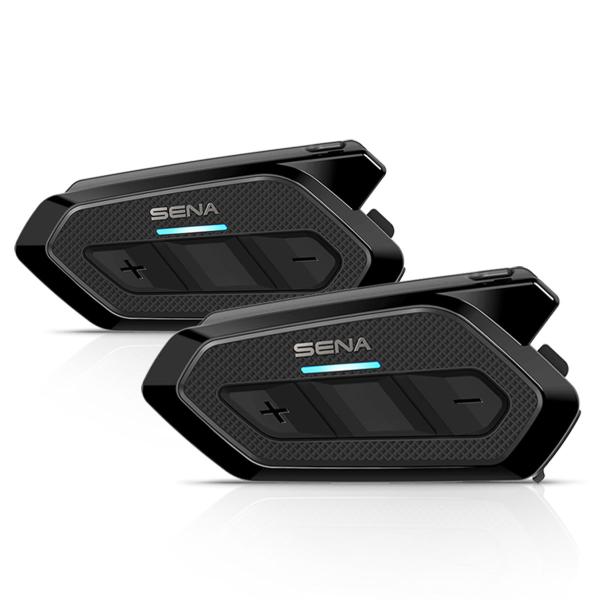 Doppio Interfono SENA SPIDER RT1 DUAL comunicazione casco moto Mesh compatto