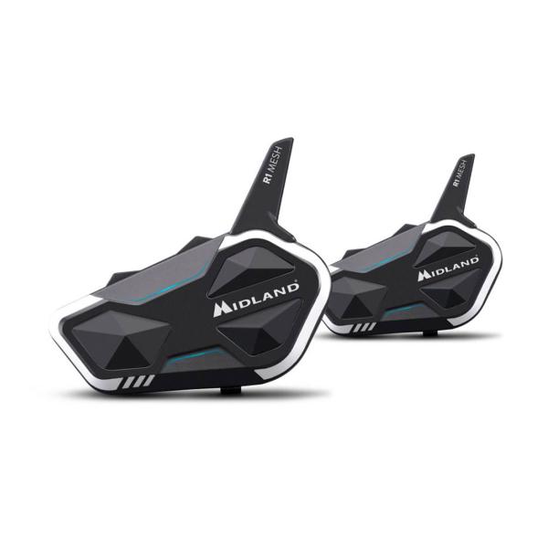 Midland R1 mesh Intercom motorcycle double