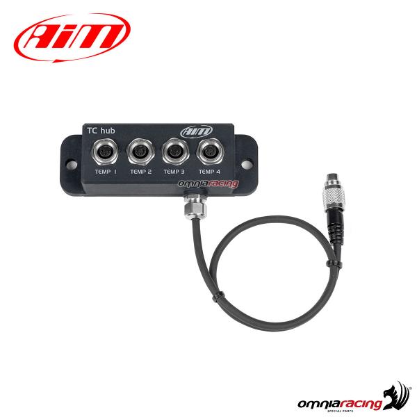 AIM TC Hub Thermocouples multiplier with 150 cm cable