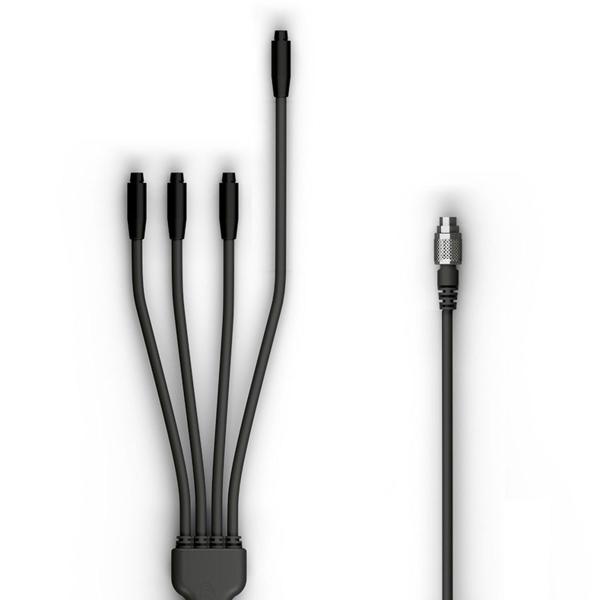 AIM Split Harness Cable for ACC2/Open 3 Analog 50cm + 1 Analog 100cm