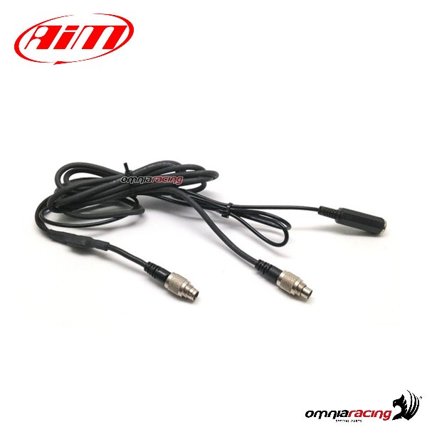 2 m CAN Bus + integrated 3.5 female Jack for external microphone harness AIM model SmartyCam HD