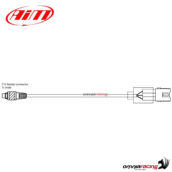 Cablaggio per Suzuki GSX-R AIM per modello EVO4S