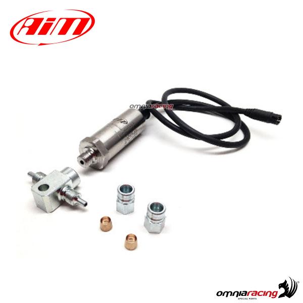 Sensore di pressione 0-100 bar/0-1450 PSI AIM con connettore/filetto M10 lunghezza 30 cm