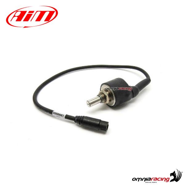 Sensori di posizione potenziometro rotativo sterzo auto/moto AIM lunghezza 30 cm