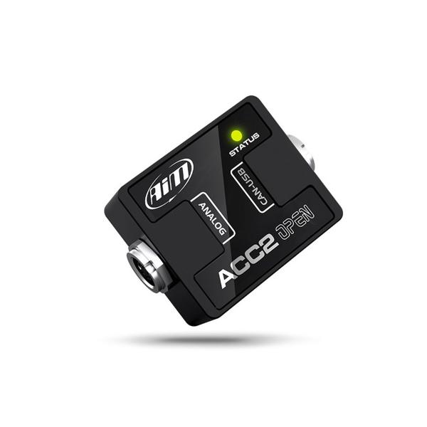 Compact Analog to CAN Converter AIM ACC2 Open 4 Analog 50cc - Can Cable 400cm