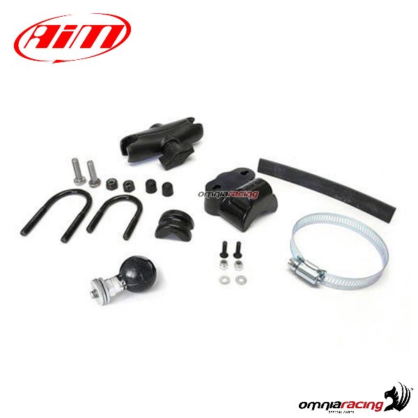 Kit staffe tubo da 0,5 a 1,2 pollici di diametro AIM per modello SmartyCam HD