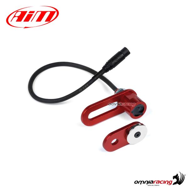 Sensore posizione pedale acceleratore e freno AIM + cavo adattatore per eBox Extreme + staffe