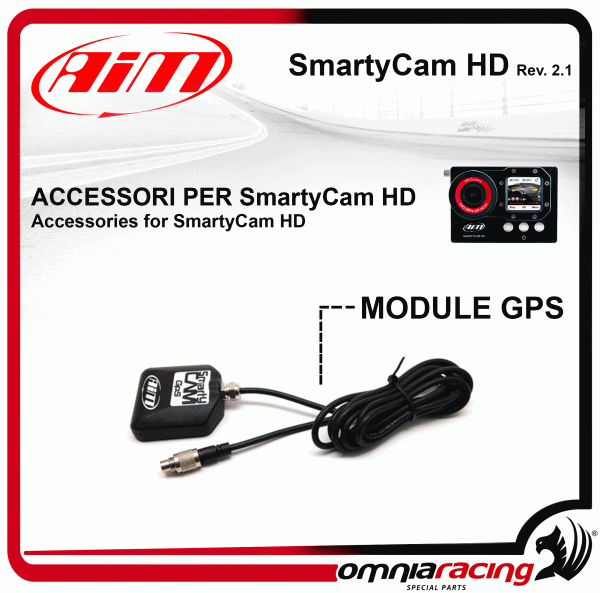 AIM Accessori per SmartyCam HD Modulo GPS con cavo 2 mt