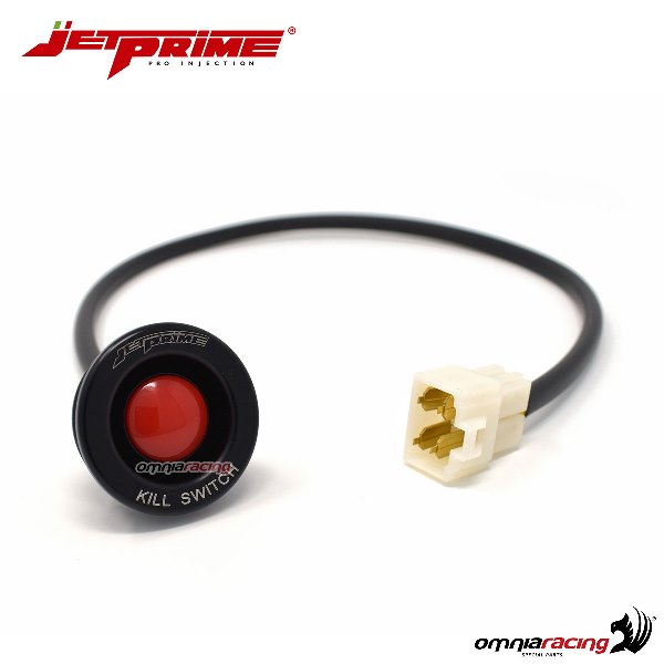 Kill switch JetPrime pulsante elimina blocco chiave per Yamaha YZF R3 2015>