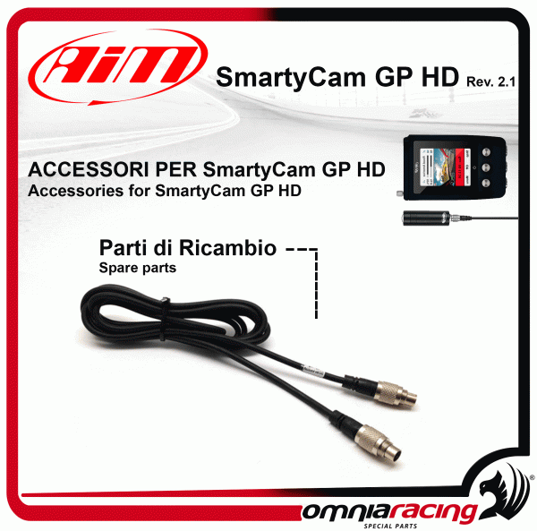 AIM Accessori per SmartyCam GP HD Parti di ricambio - Cavo CAN di 2 mt