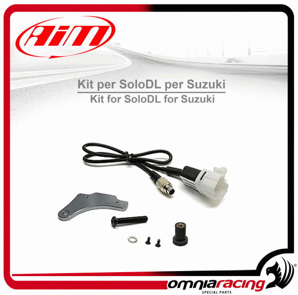 AIM Kit Cablaggio piu Staffa SoloDL per Suzuki GSXR