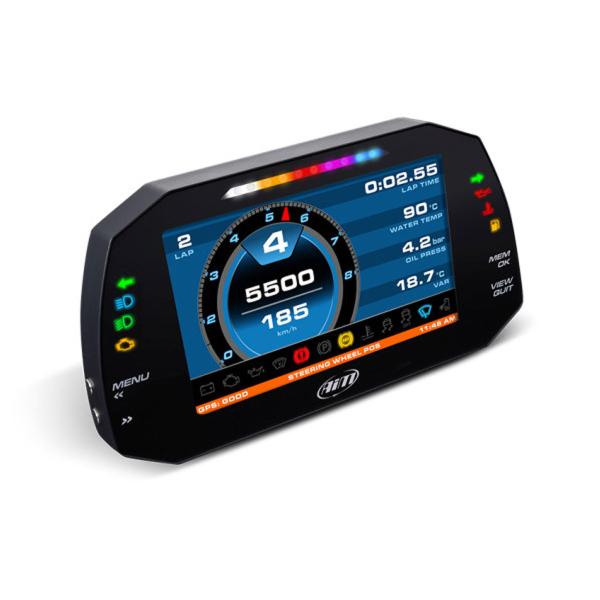 AIM MXG 1.3 Strada Street digital Display dashboard logger with CAN cable (ECU)