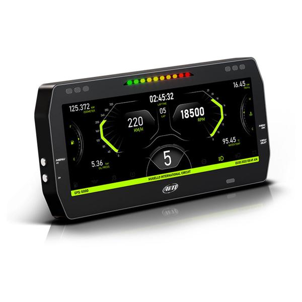 AIM MXT 1.3 Street digital Display dashboard logger with 4m GPS Roof
