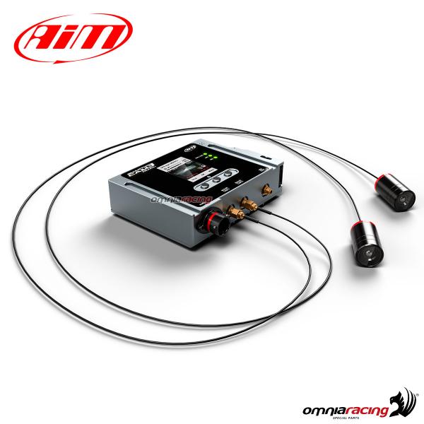 Telecamera AIM SmartyCam 3 Dual Full HD con lente 84 gradi e cavo lungo 4 mt con Data HUB