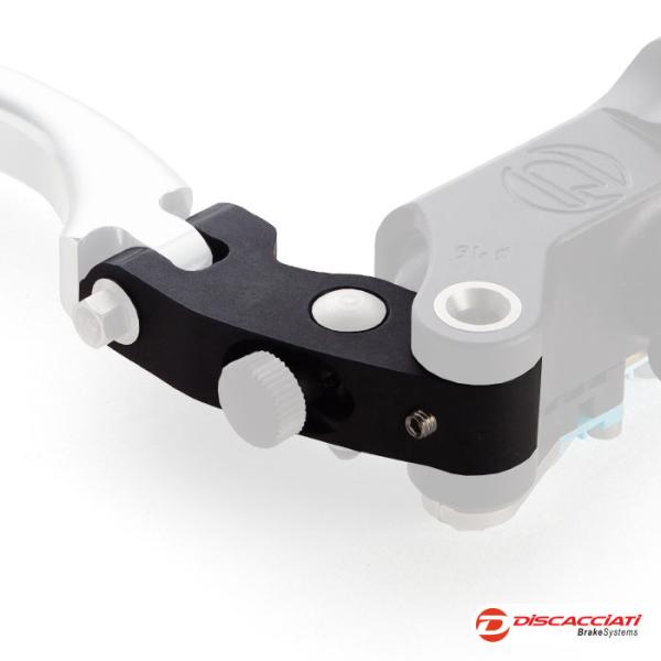 Spare parts first CNC lever for brake radial pump Discacciati black color for models 2008-