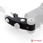 Prima leva ricambio CNC per pompa freno radiale Discacciati colore nero per modelli 2008-