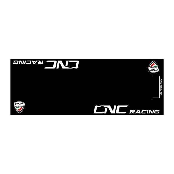 Tappeto moto nero CNC Racing per garage