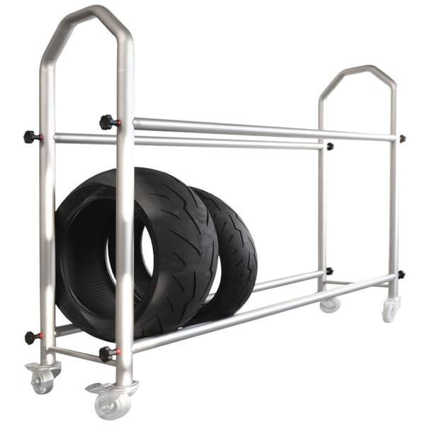 LIghtech stainless steel wheel rims carrier for Box / Paddock