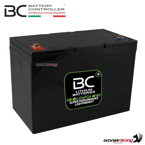 BC Battery batteria al litio 12V 100Ah per Camper Roulotte Barche e