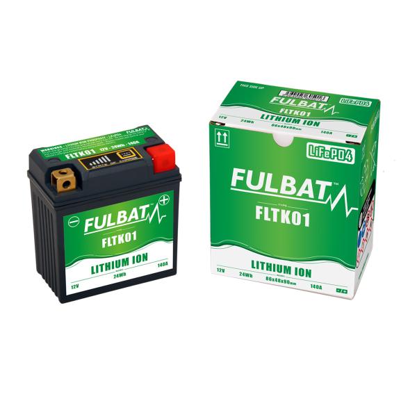 FulBat FLTK01 lithium battery | 25,6Wh - 2Ah for motorcycles
