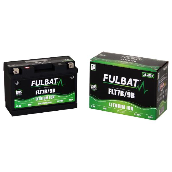 FulBat FLT7B/9B lithium battery | 51,2Wh - 4Ah for motorcycles