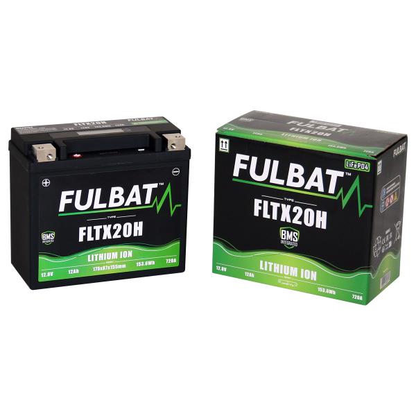 FulBat FLTX20H lithium battery | 153,6Wh - 12Ah for motorcycles