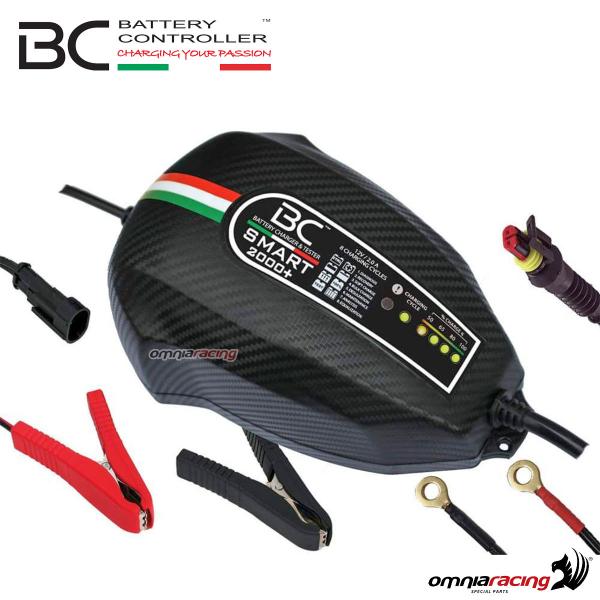 BC Battery KIT 1 charger Smart 2000+ for lead-acid batteries 12v 2Amp