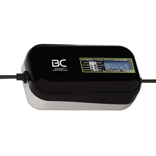 BC Battery Lithium 1500 - Caricabatteria 1,5 Amp Automatico per Batterie 12V Litio LifePO4 1>100Ah