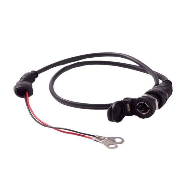 BC Battery cigarette lighter adapter 12v DIN.4165 socket with 80mm eyelets for BMW