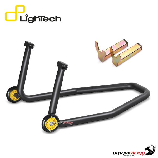 Cavalletto posteriore alzamoto Lightech in ferro con forchette