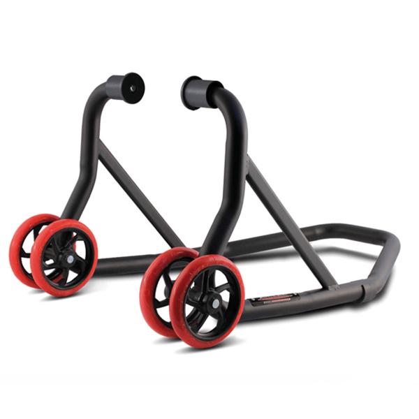 Cavalletto anteriore alzamoto rinforzato Valtermoto con attacco pinze freno radiali