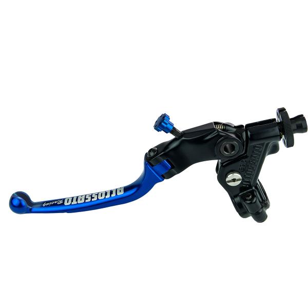 Comando frizione Accossato a cavo 29mm leva blu snodata RST