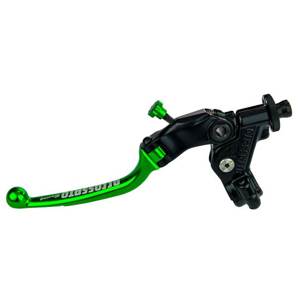 Comando frizione Accossato a cavo 29mm leva verde snodata