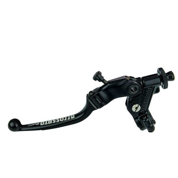 Comando frizione Accossato a cavo 24mm leva nera snodata RST