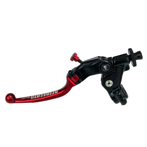 Comando frizione Accossato a cavo 24mm leva rosso snodata RST