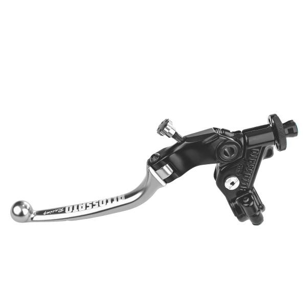 Comando frizione Accossato a cavo 24mm leva argento snodata