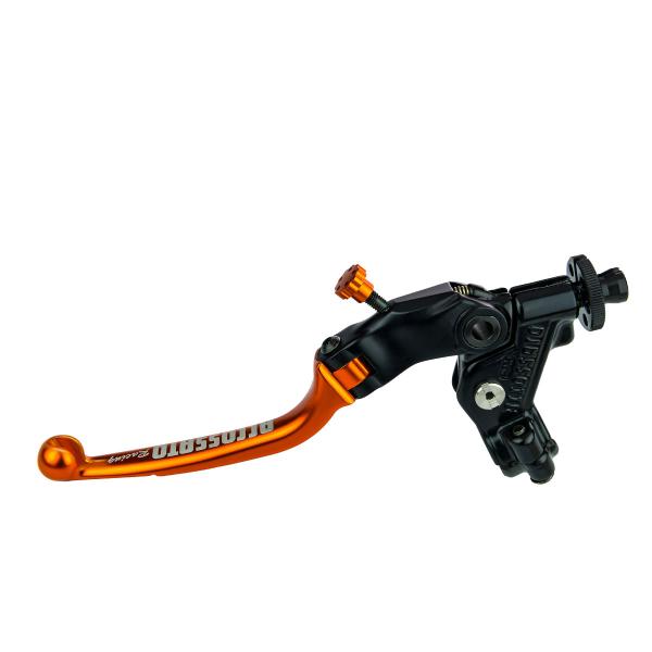 Comando frizione Accossato a cavo 29mm leva arancione snodata RST predisposizione attacco micro