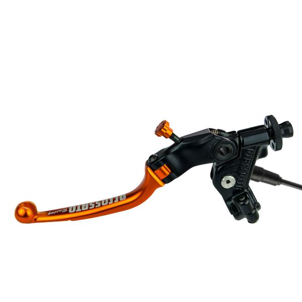 Comando frizione Accossato a cavo 29mm leva arancione snodata RST con micro incluso