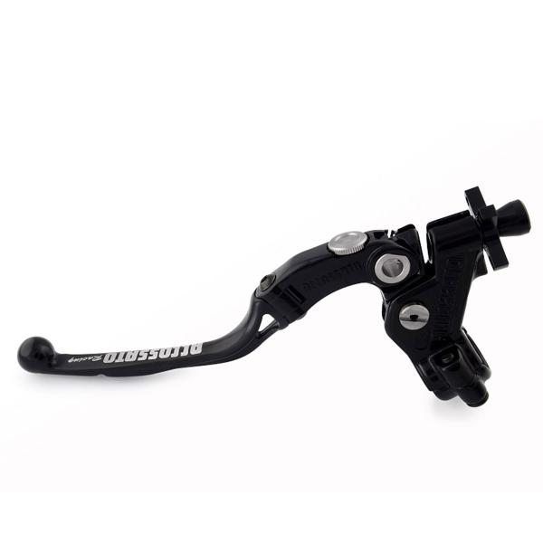 Comando frizione Accossato Racing a cavo 29mm leva nera snodata