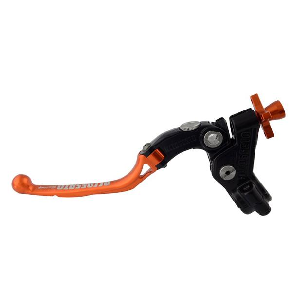 Comando frizione Accossato Racing a cavo 29mm leva arancione snodata