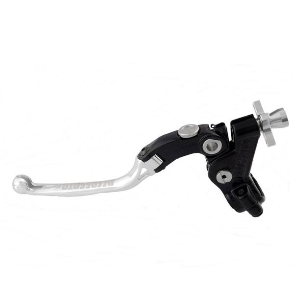 Comando frizione Accossato Racing a cavo 24mm leva argento snodata RST
