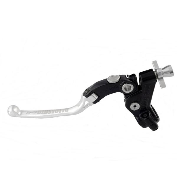 Comando frizione Accossato Racing a cavo 34mm leva argento snodata