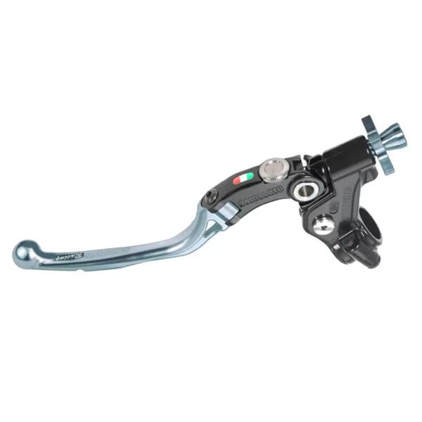 Comando frizione Accossato a cavo 32mm leva media oro Revolution micro e supporto specchio M8