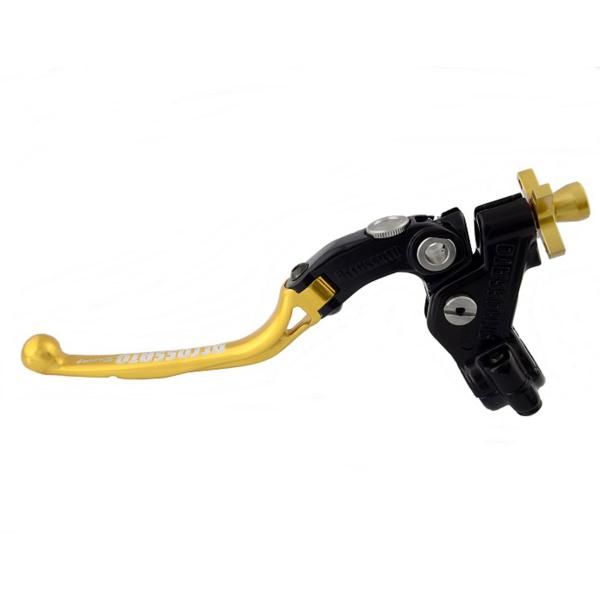 Comando frizione Accossato Racing a cavo 24mm leva oro snodata