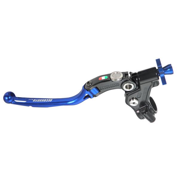 Comando frizione Accossato Racing a cavo 32mm leva blu snodata RST predisposizione attacco micro