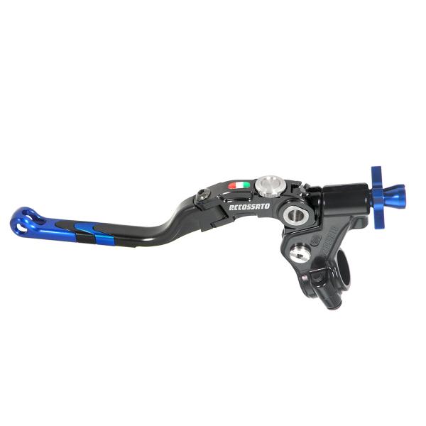 Comando frizione Accossato a cavo 24mm leva lunga blu Revolution