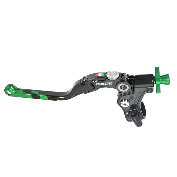 Comando frizione Accossato a cavo 32mm leva lunga verde Revolution